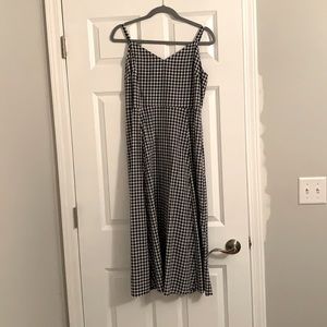 Gap gingham dress size medium